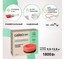 Кабельный теплый пол CALEO CABLE 18w-100 (1,8кВт/9,0-13,8м2)