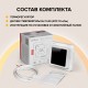 Терморегулятор Caleo С927 White встраиваемый, сенсорный, цифровой, 3,5 кВт